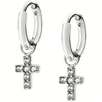 Boucles d'oreilles Amen Femme Acciaio donna in Acier Zircone ACE818370B